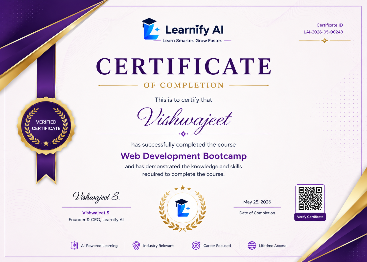 Certificate 1